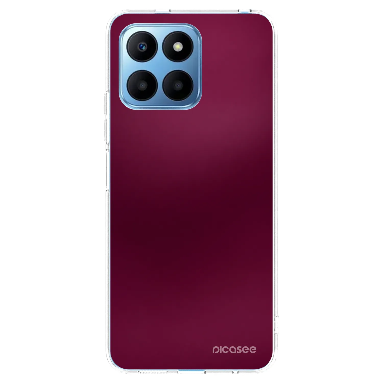 Picasee husă transparentă din silicon pentru Honor 70 Lite - Velvet Bordeaux