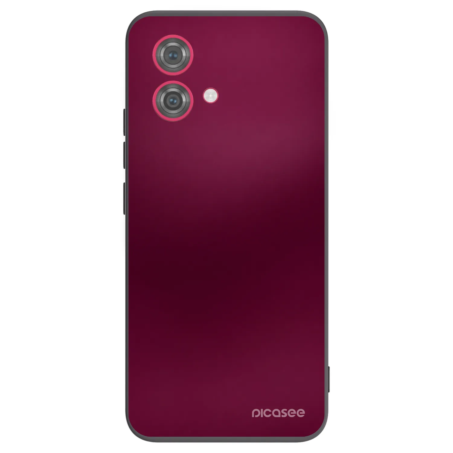 Picasee husă neagră din silicon pentru Motorola Moto G84 5G - Velvet Bordeaux