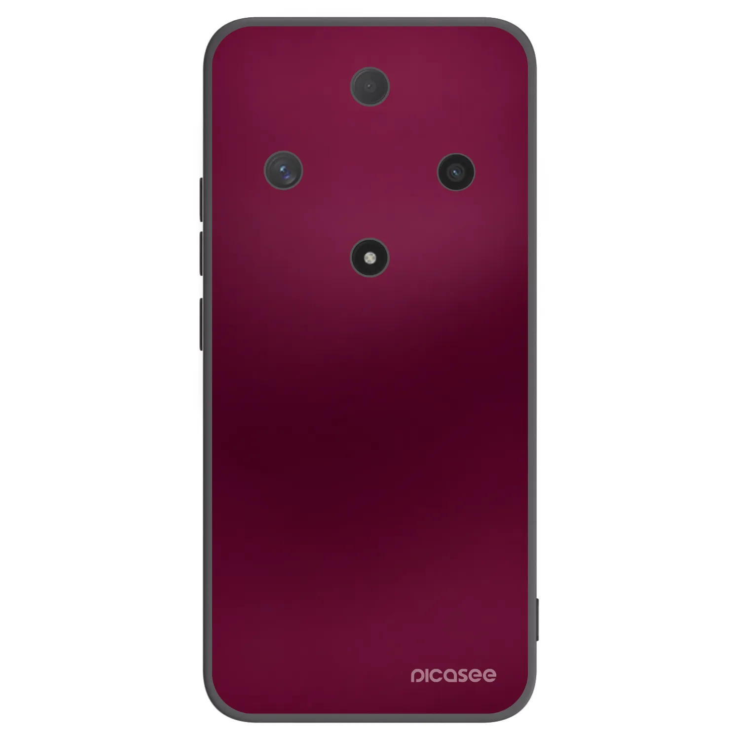 Picasee husă neagră din silicon pentru Honor Magic6 Lite 5G - Velvet Bordeaux