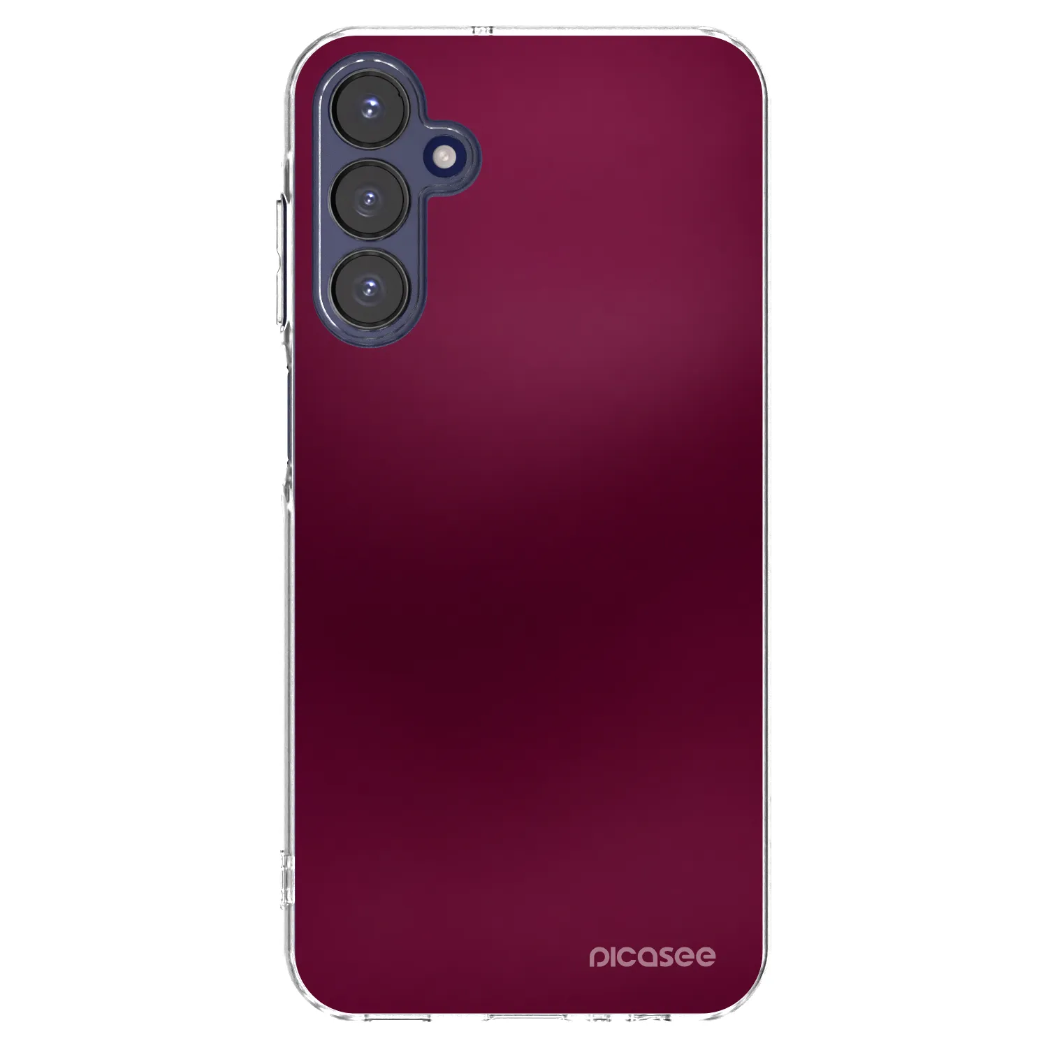Picasee husă transparentă din silicon pentru Samsung Galaxy A15 A155F 4G - Velvet Bordeaux