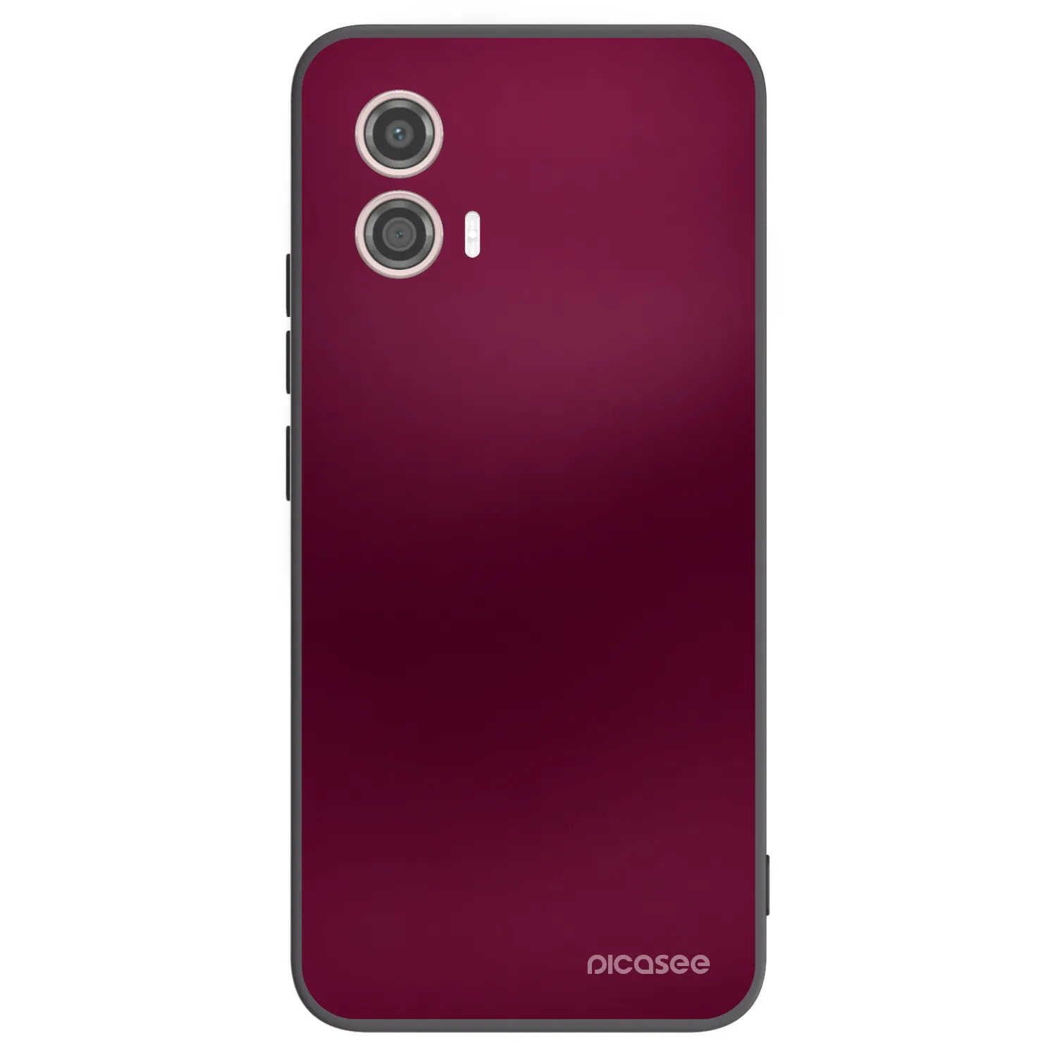Picasee husă neagră din silicon pentru Motorola Moto G53 5G - Velvet Bordeaux