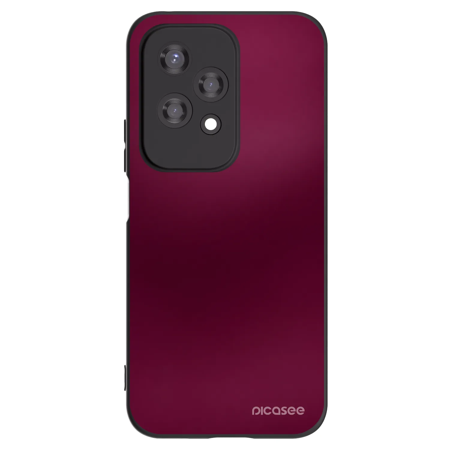 Picasee husă neagră din silicon pentru Honor 200 Lite - Velvet Bordeaux