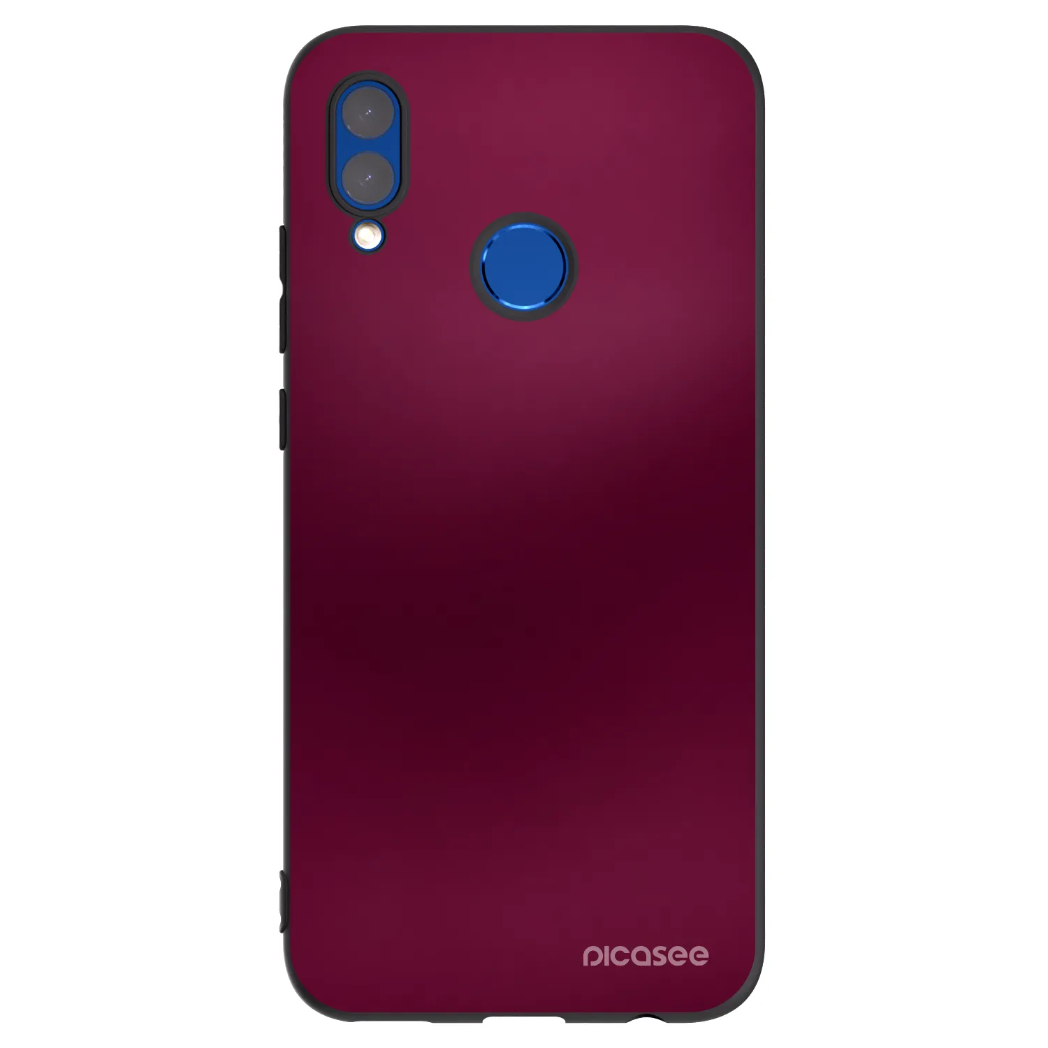 Picasee husă neagră din silicon pentru Honor 10 Lite - Velvet Bordeaux