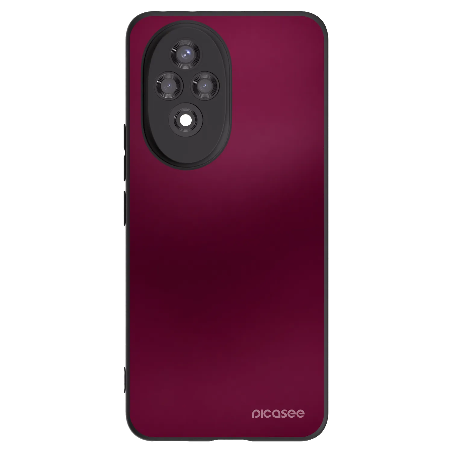 Picasee husă neagră din silicon pentru Honor 200 5G - Velvet Bordeaux