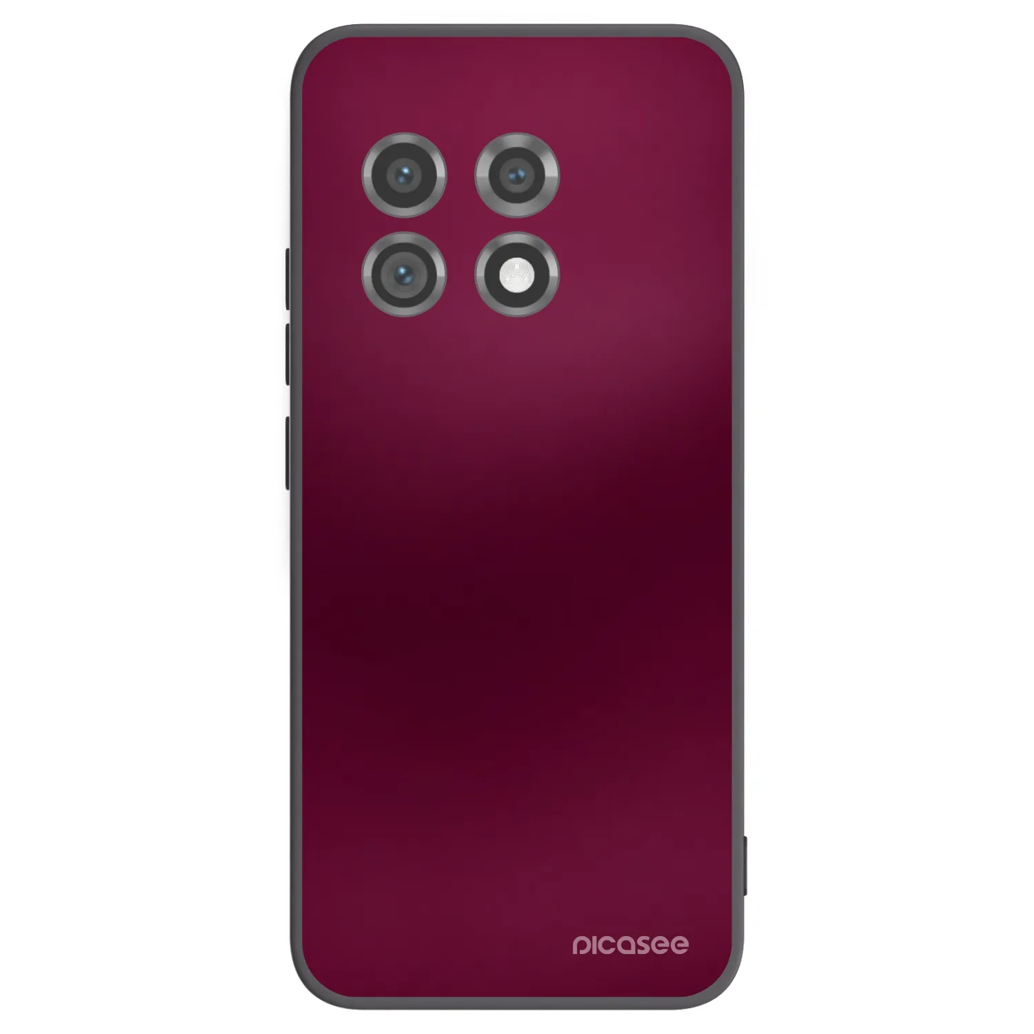 Picasee husă neagră din silicon pentru OnePlus 11 5G - Velvet Bordeaux