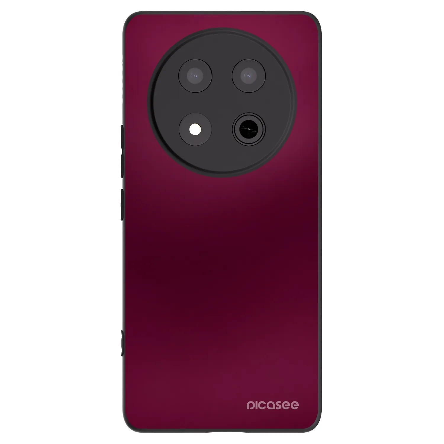 Picasee husă neagră din silicon pentru Honor Magic7 Lite 5G - Velvet Bordeaux