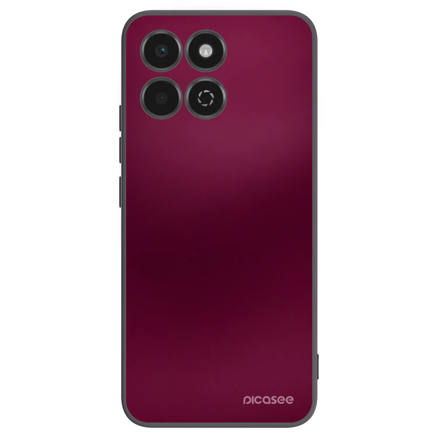 Picasee husă neagră din silicon pentru Honor 200 Smart 5G - Velvet Bordeaux