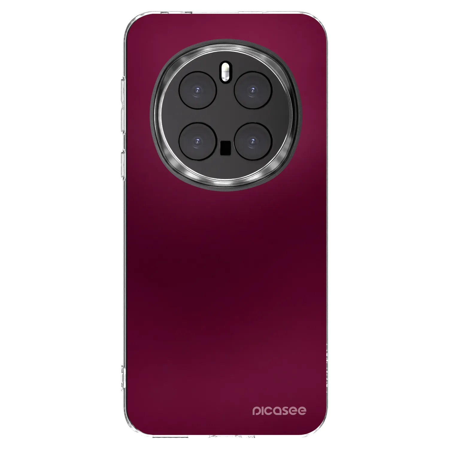 Picasee husă transparentă din silicon pentru Honor Magic7 Pro 5G - Velvet Bordeaux