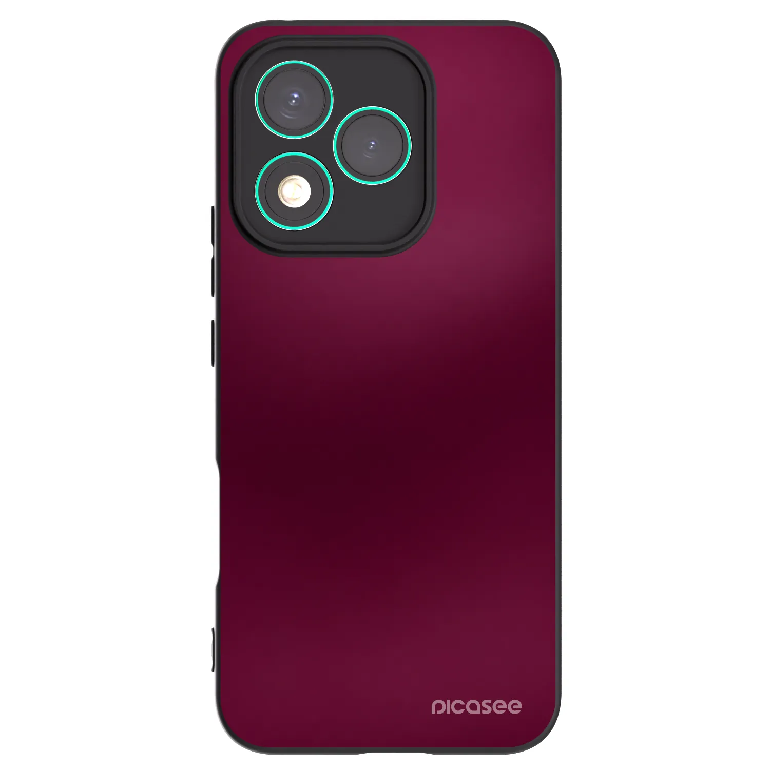 Picasee husă neagră din silicon pentru Honor 400 Lite 5G - Velvet Bordeaux
