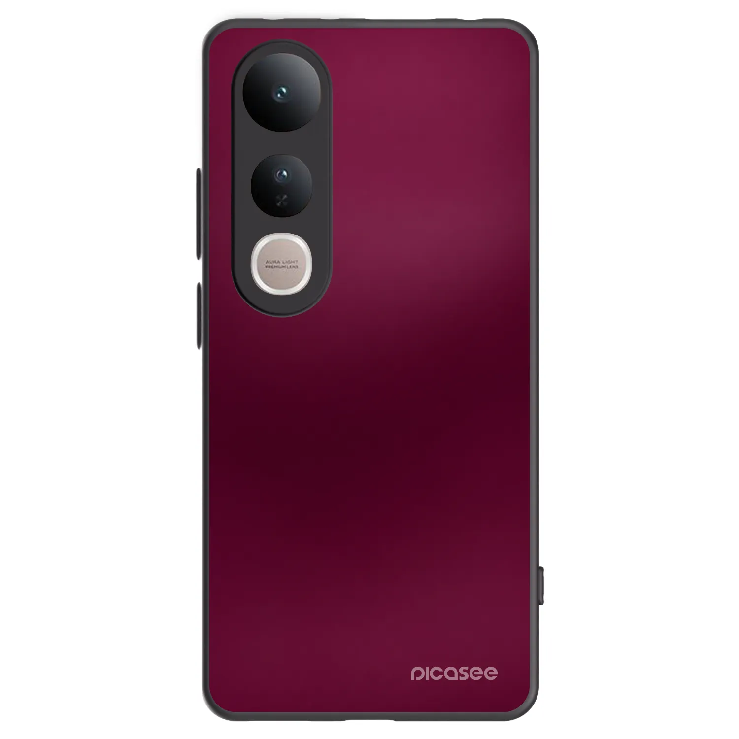 Picasee husă neagră din silicon pentru Vivo V50 Lite 5G - Velvet Bordeaux