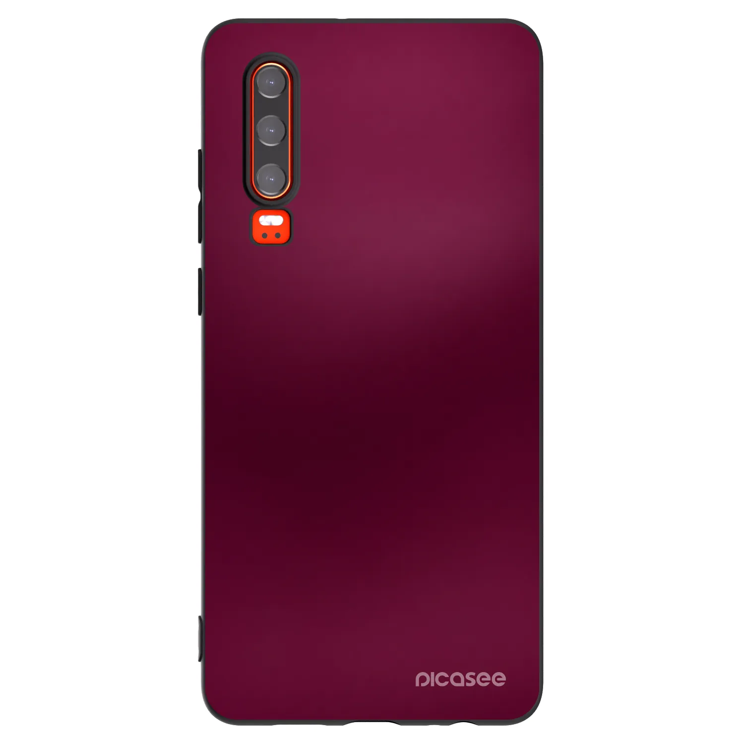 Picasee husă neagră din silicon pentru Huawei P30 - Velvet Bordeaux
