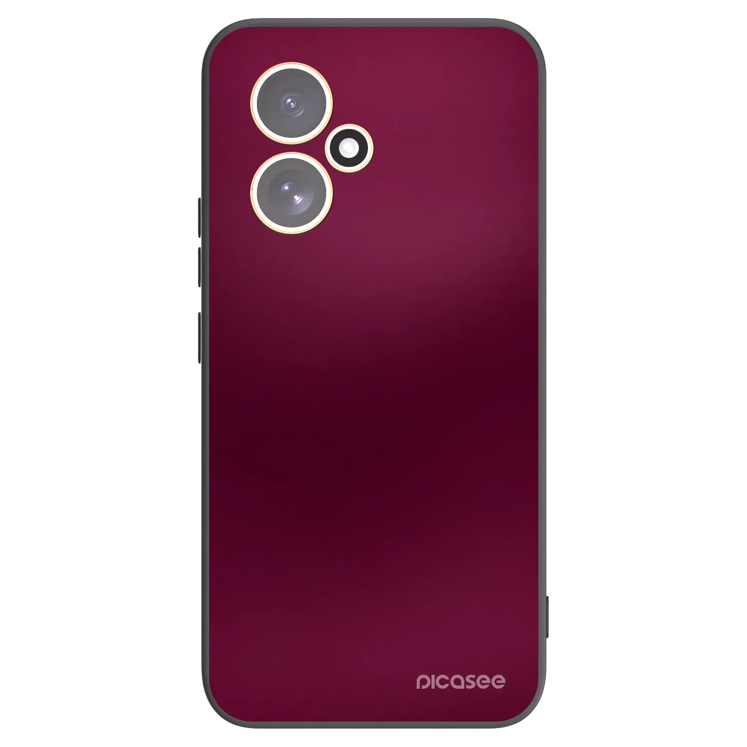 Picasee husă neagră din silicon pentru Honor 400 5G - Velvet Bordeaux