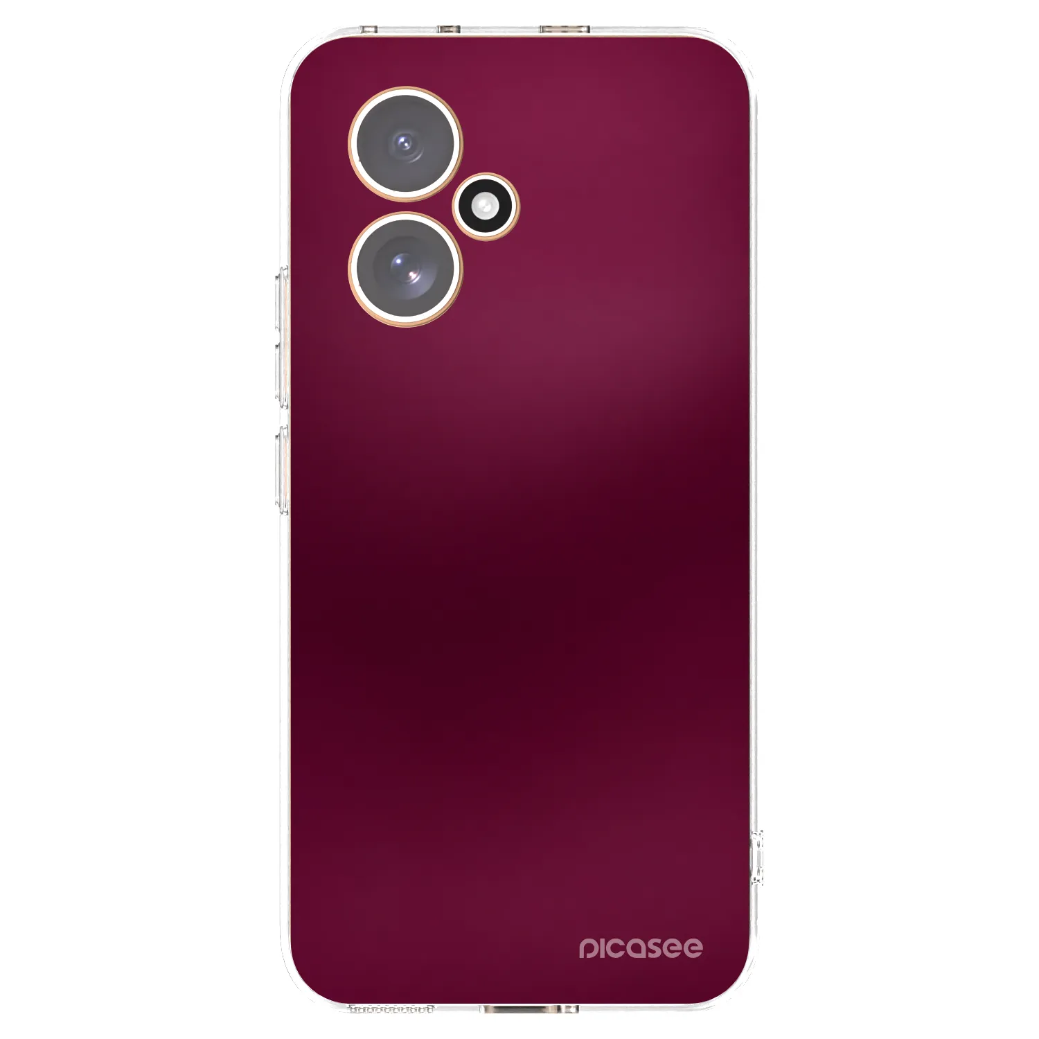 Picasee husă transparentă din silicon pentru Honor 400 5G - Velvet Bordeaux