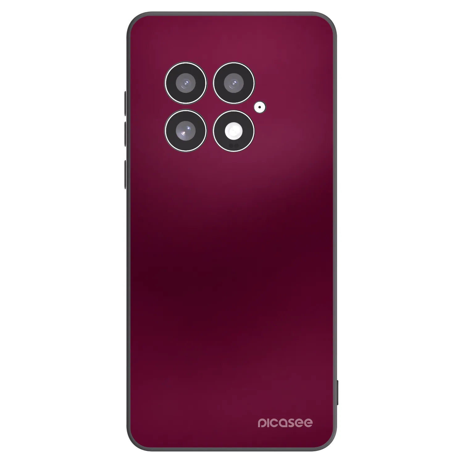 Picasee husă neagră din silicon pentru OnePlus 13 5G - Velvet Bordeaux