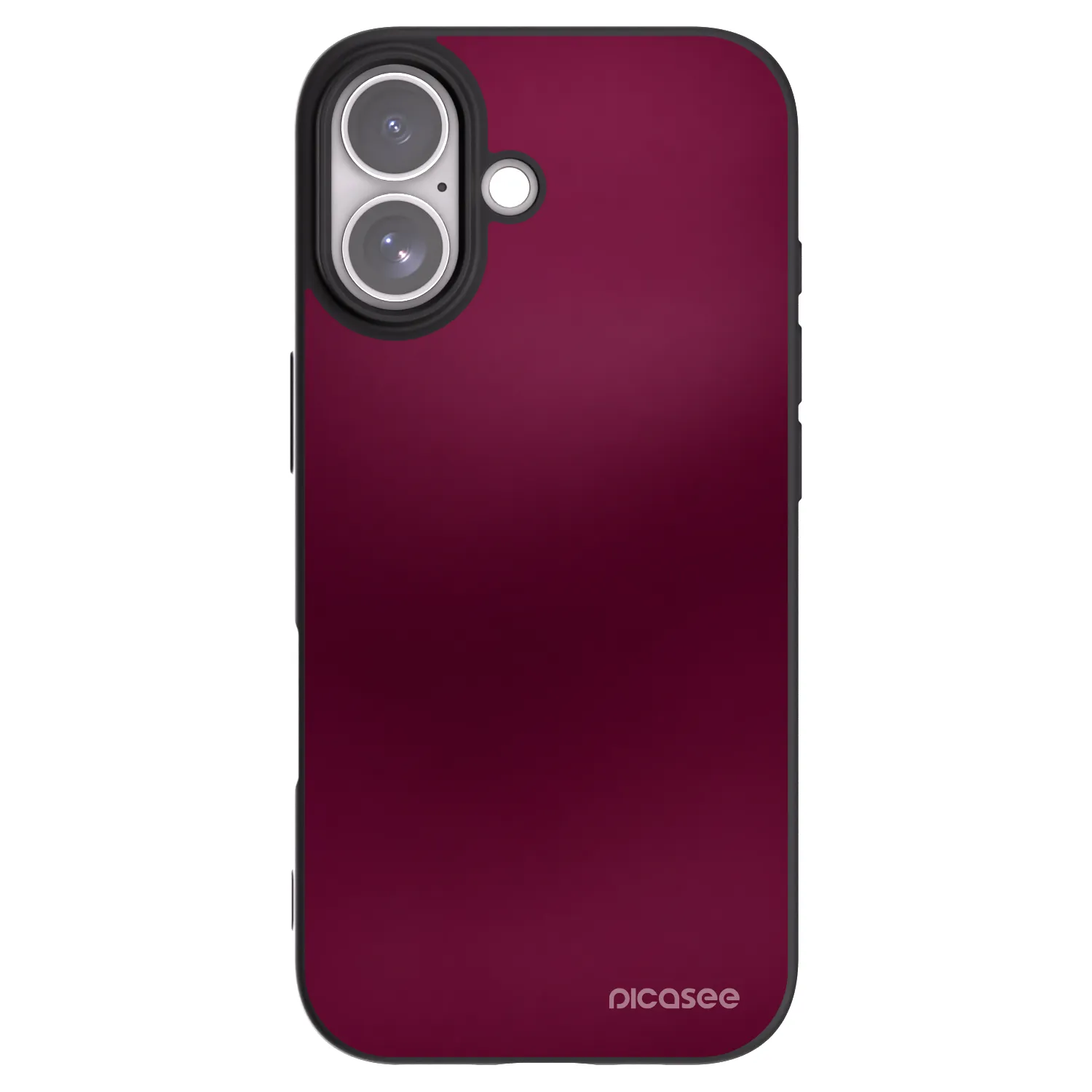 Picasee husă neagră din silicon pentru Apple iPhone 17 - Velvet Bordeaux