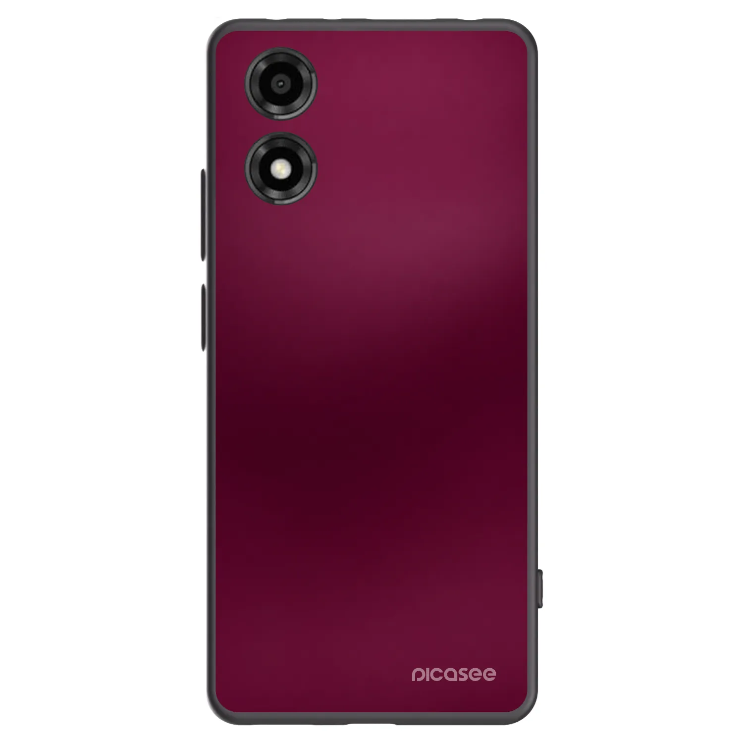 Picasee husă neagră din silicon pentru Motorola Moto E14 - Velvet Bordeaux