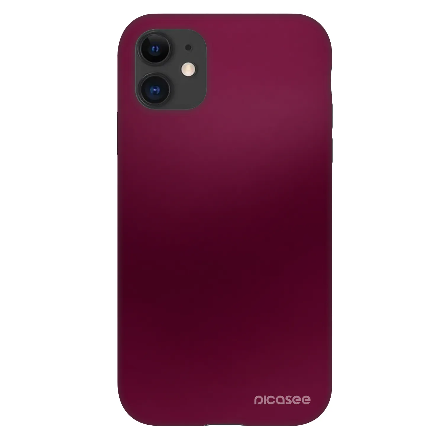 Picasee Fashion Case pentru Apple iPhone 11 - Velvet Bordeaux