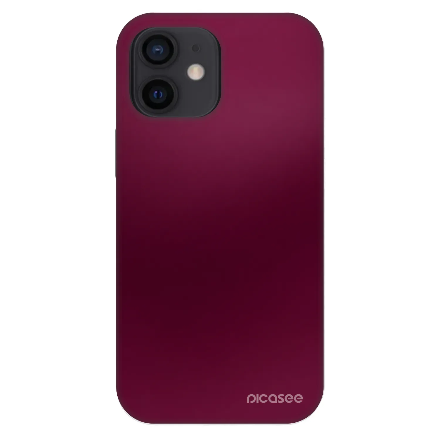 Picasee Fashion Case pentru Apple iPhone 12 mini - Velvet Bordeaux