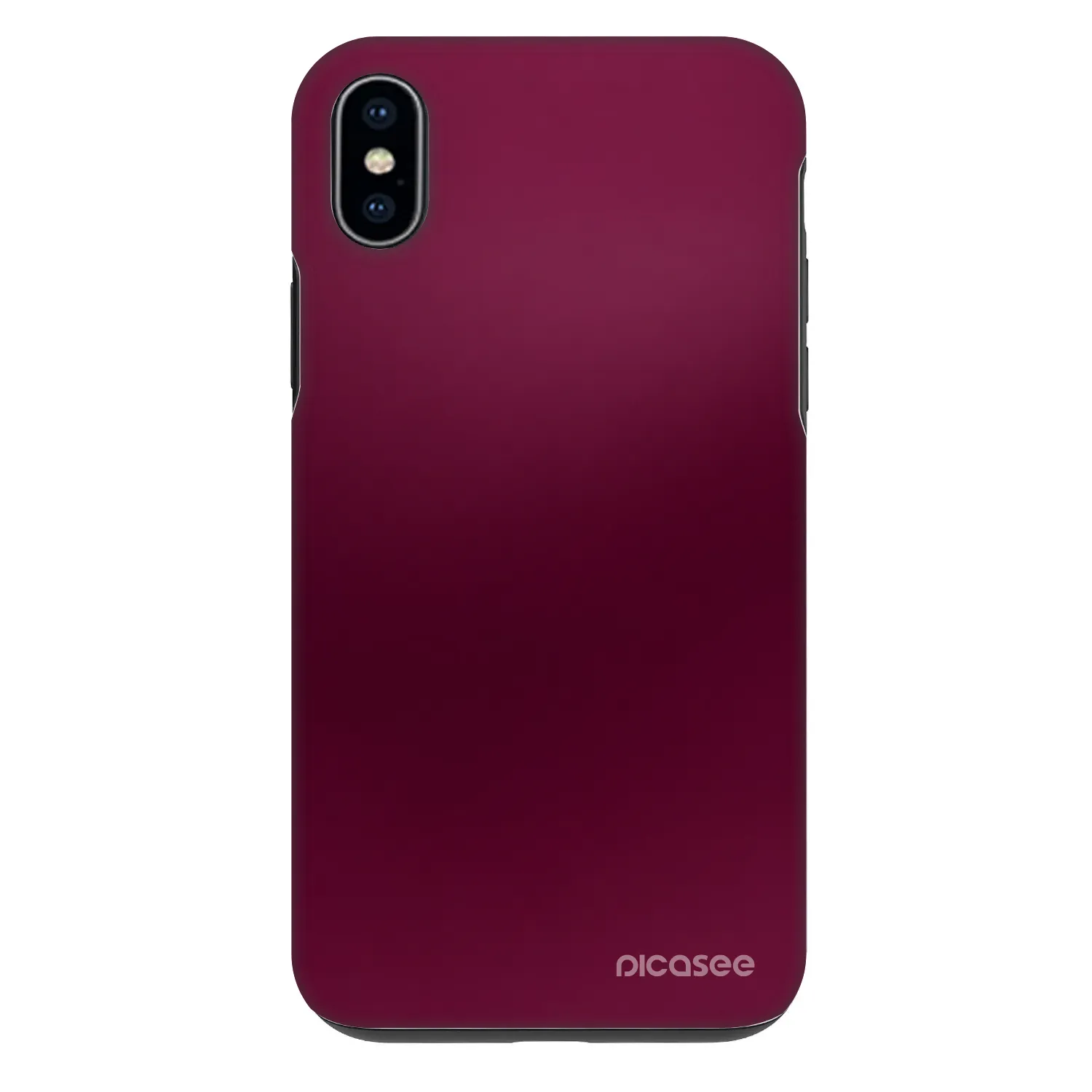 Picasee Fashion Case pentru Apple iPhone XS Max - Velvet Bordeaux