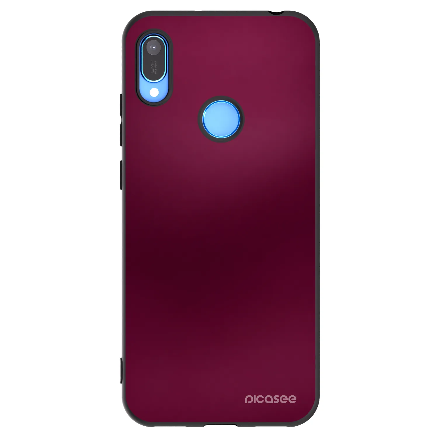 Picasee husă neagră din silicon pentru Huawei Y6 2019 - Velvet Bordeaux