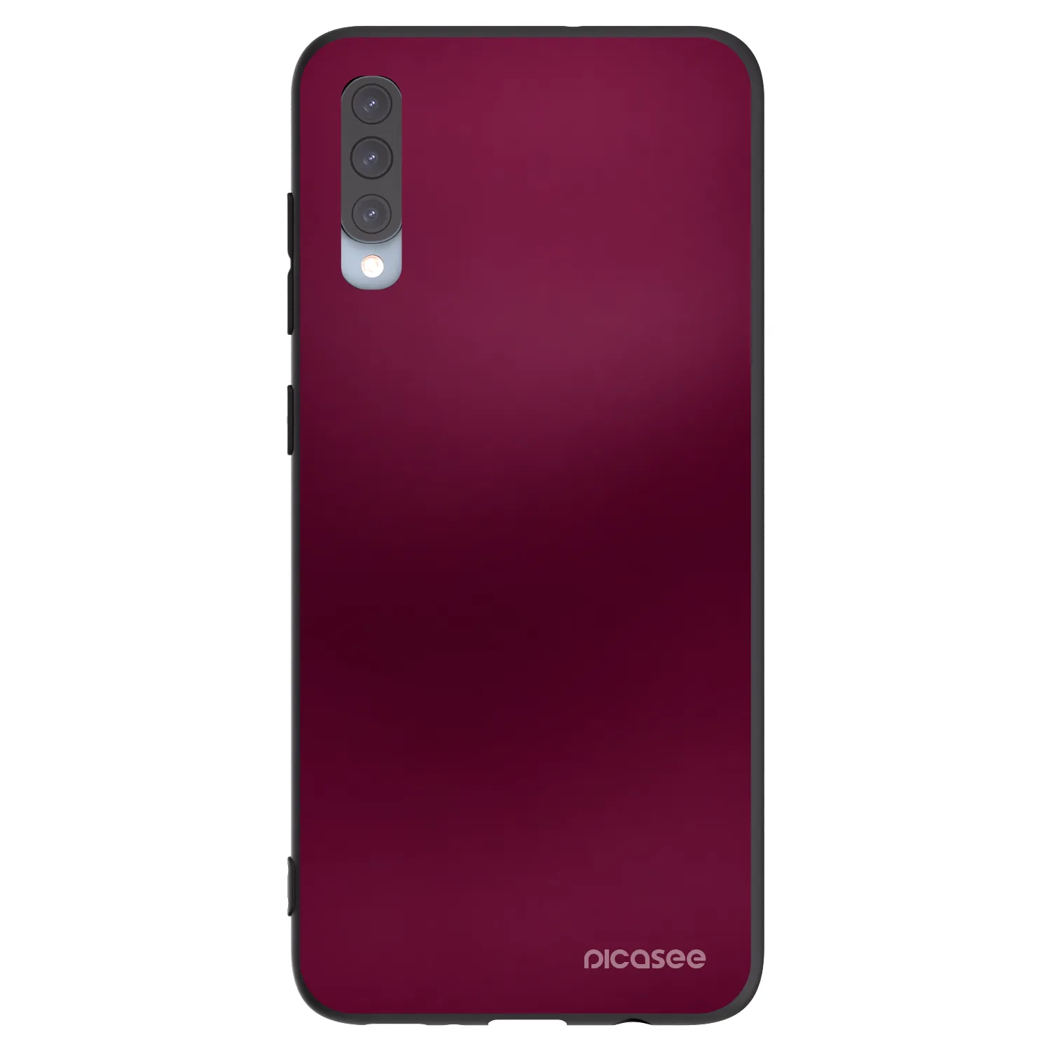 Picasee husă neagră din silicon pentru Samsung Galaxy A70 A705F - Velvet Bordeaux