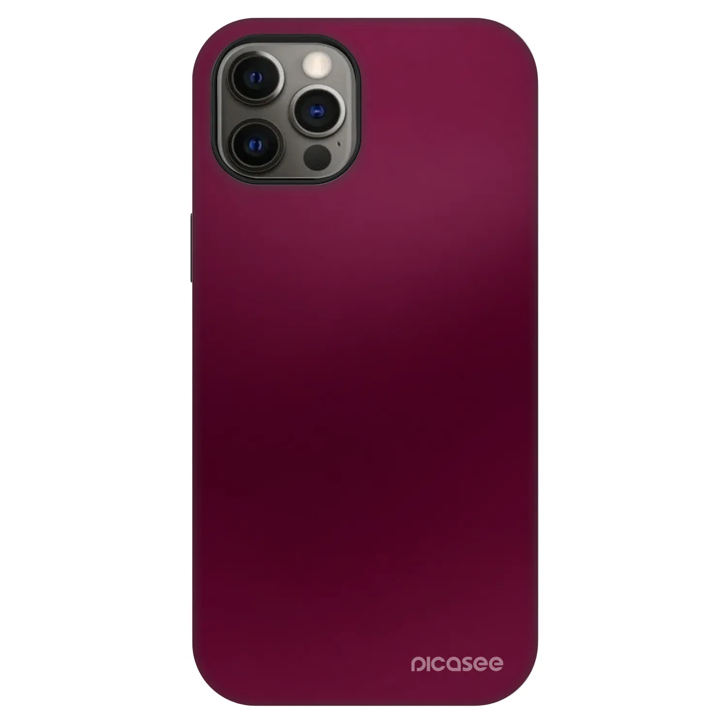 Picasee Fashion Case MagSafe pentru Apple iPhone 12 - Velvet Bordeaux