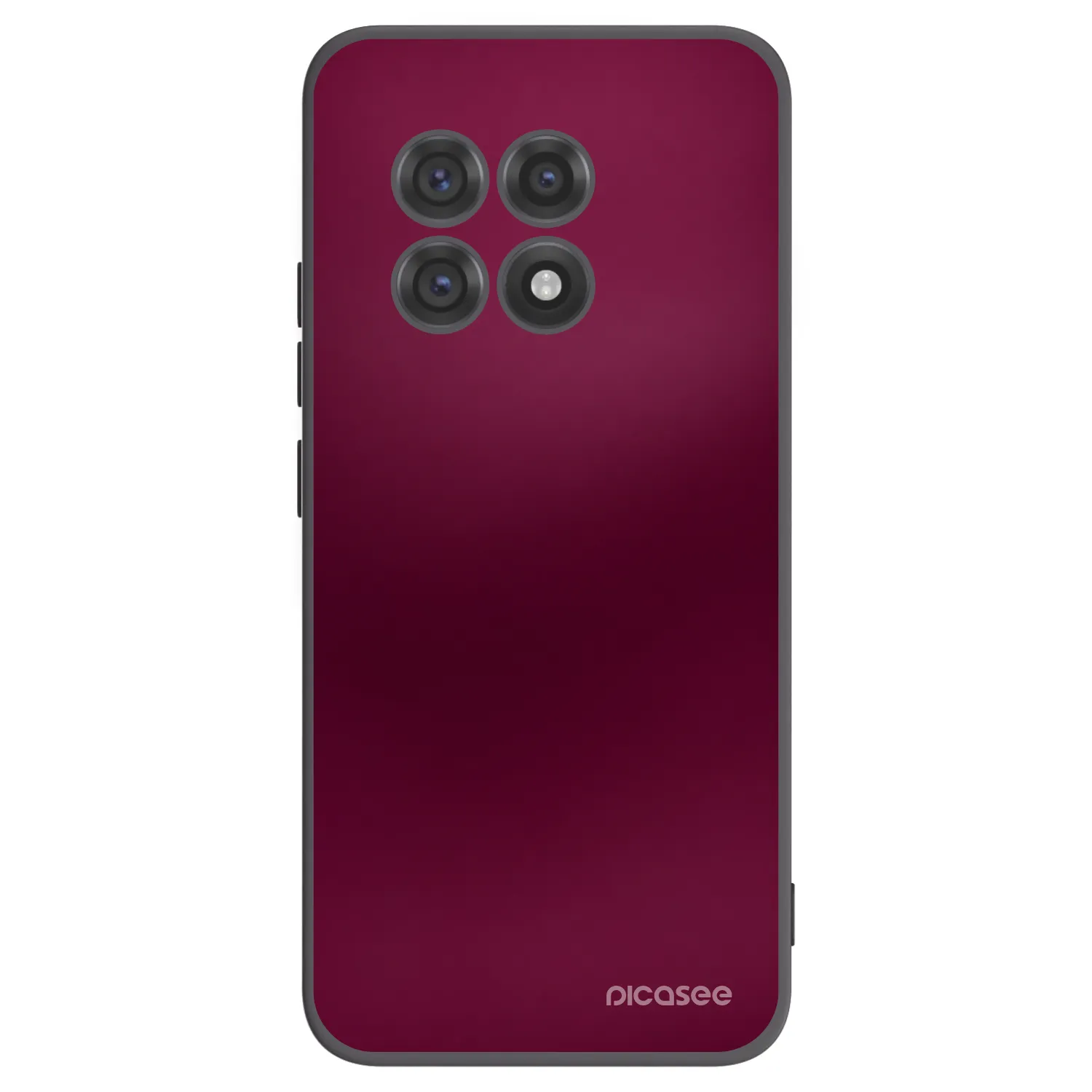 Picasee husă neagră din silicon pentru OnePlus 13R 5G - Velvet Bordeaux