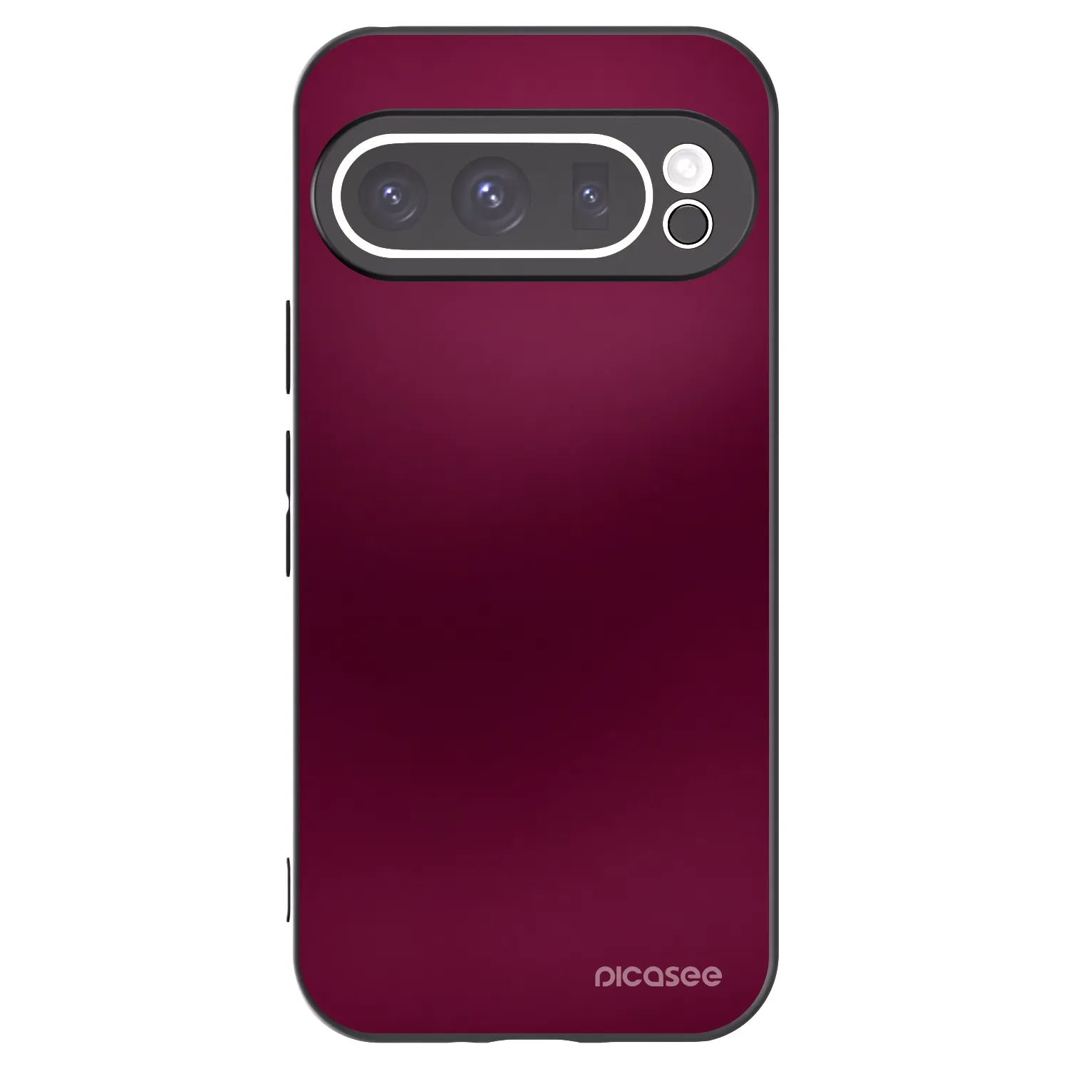 Picasee husă neagră din silicon pentru Google Pixel 9 Pro XL - Velvet Bordeaux