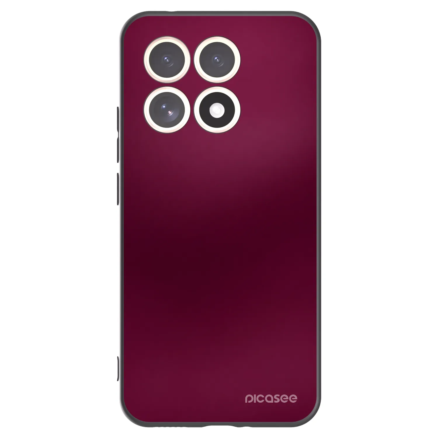Picasee husă neagră din silicon pentru Xiaomi 15T - Velvet Bordeaux