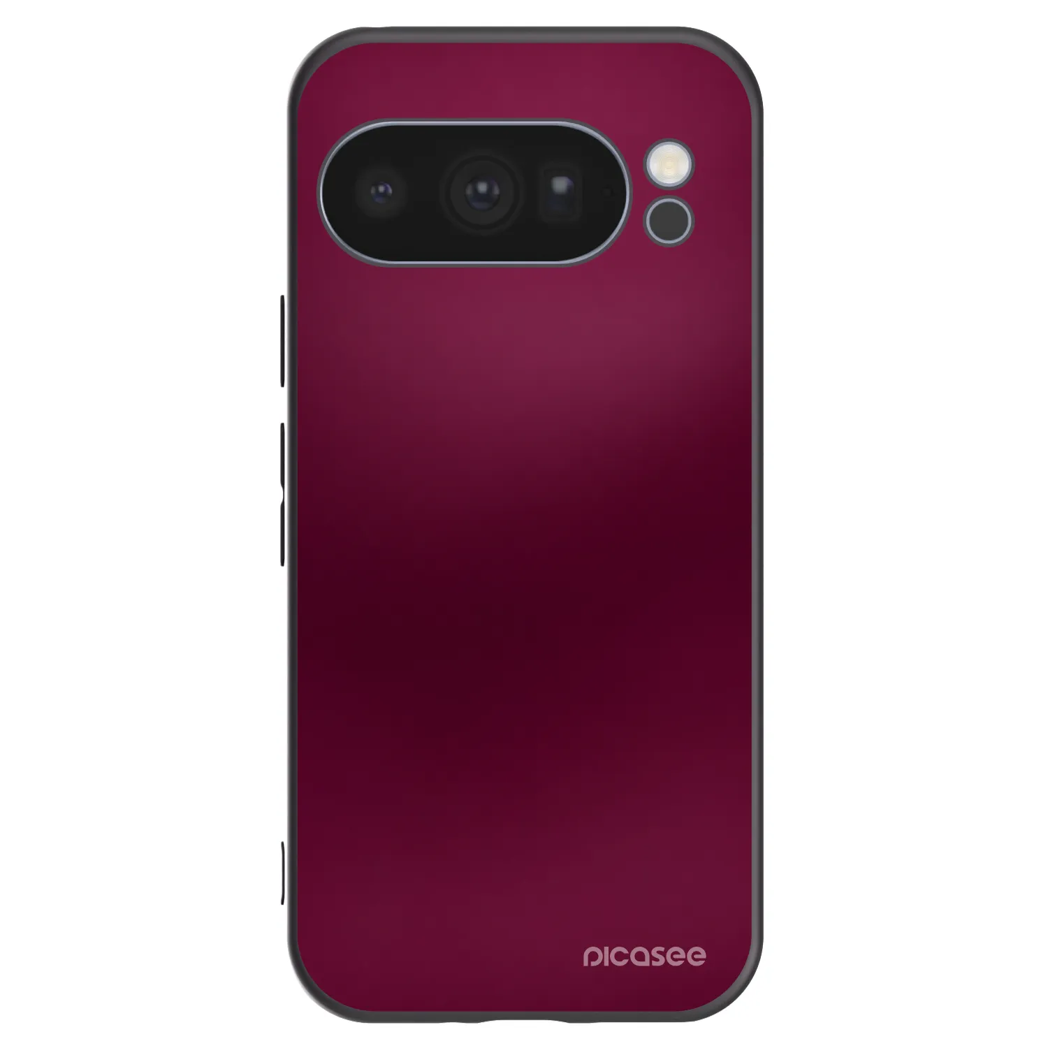 Picasee husă neagră din silicon pentru Google Pixel 10 Pro - Velvet Bordeaux