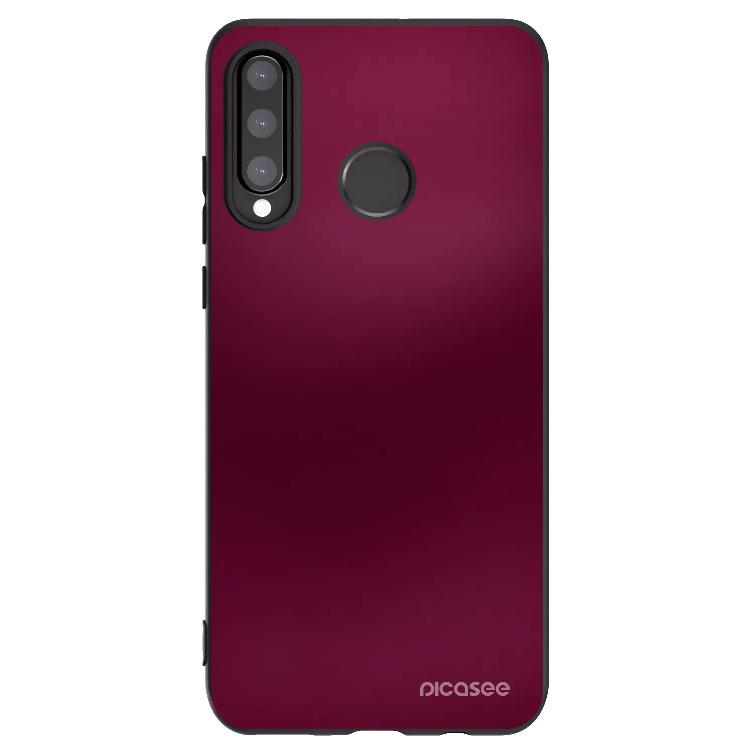 Picasee husă neagră din silicon pentru Huawei P30 Lite - Velvet Bordeaux