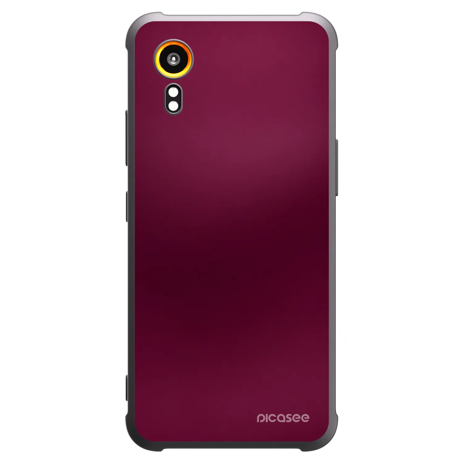 Picasee husă neagră din silicon pentru Samsung Galaxy XCover 7 - Velvet Bordeaux