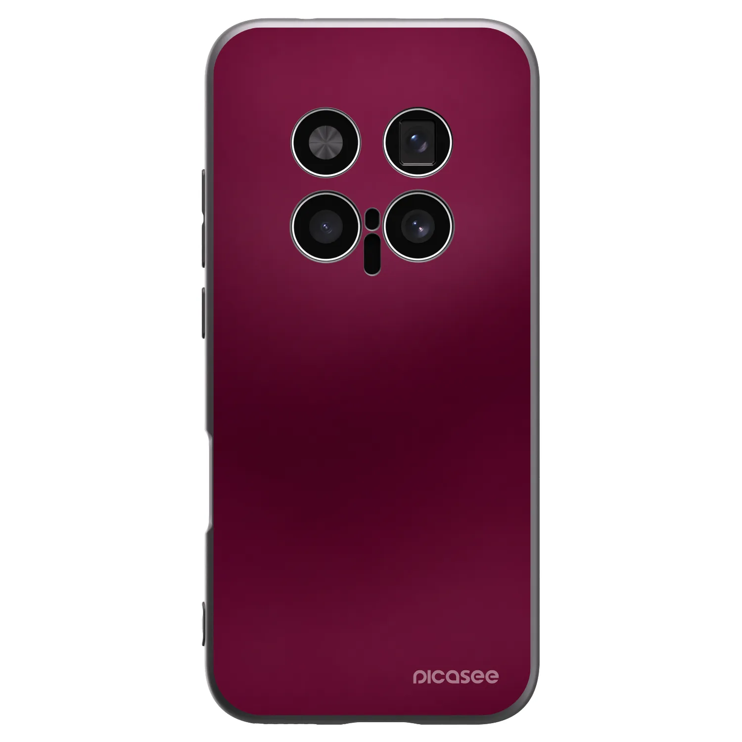 Picasee husă neagră din silicon pentru Honor Magic8 Pro 5G - Velvet Bordeaux
