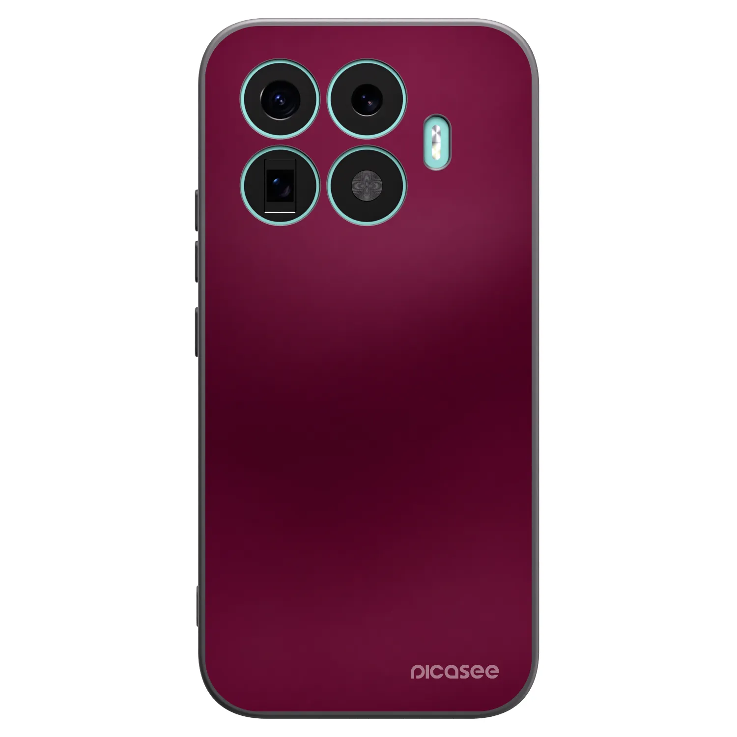 Picasee husă neagră din silicon pentru Xiaomi 17T - Velvet Bordeaux