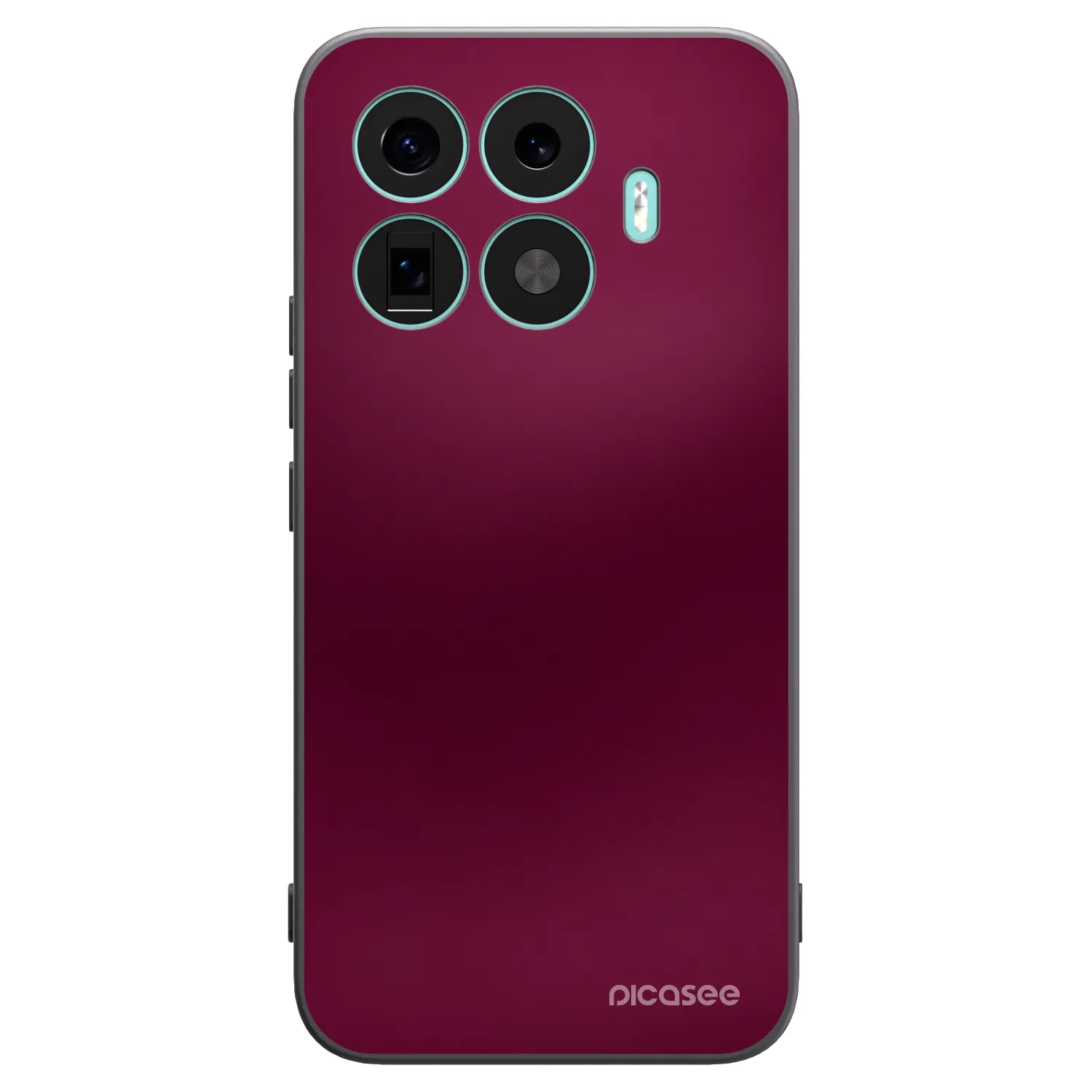 Picasee husă neagră din silicon pentru Xiaomi 17T Pro - Velvet Bordeaux
