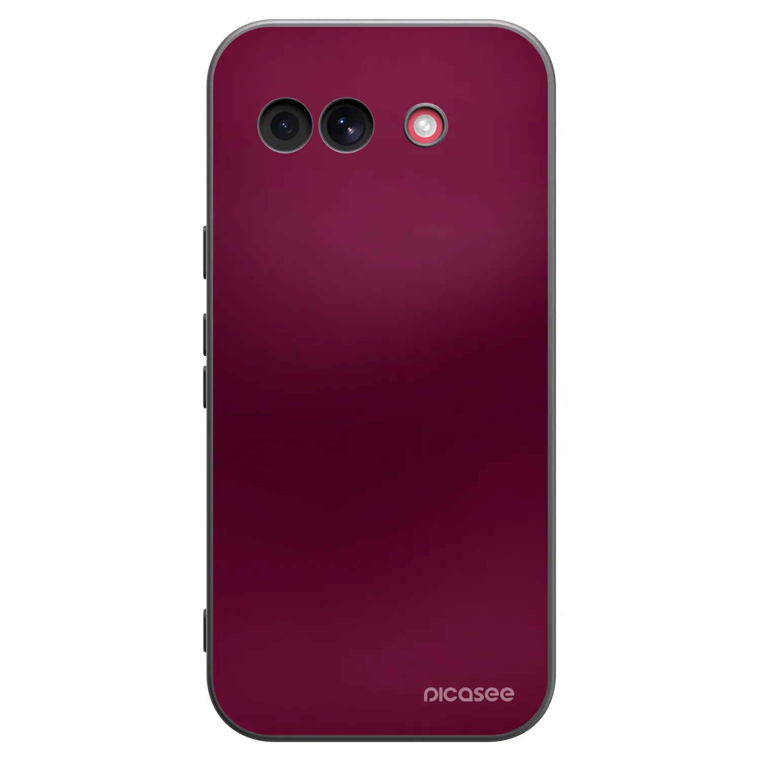Picasee husă neagră din silicon pentru Google Pixel 10a - Velvet Bordeaux