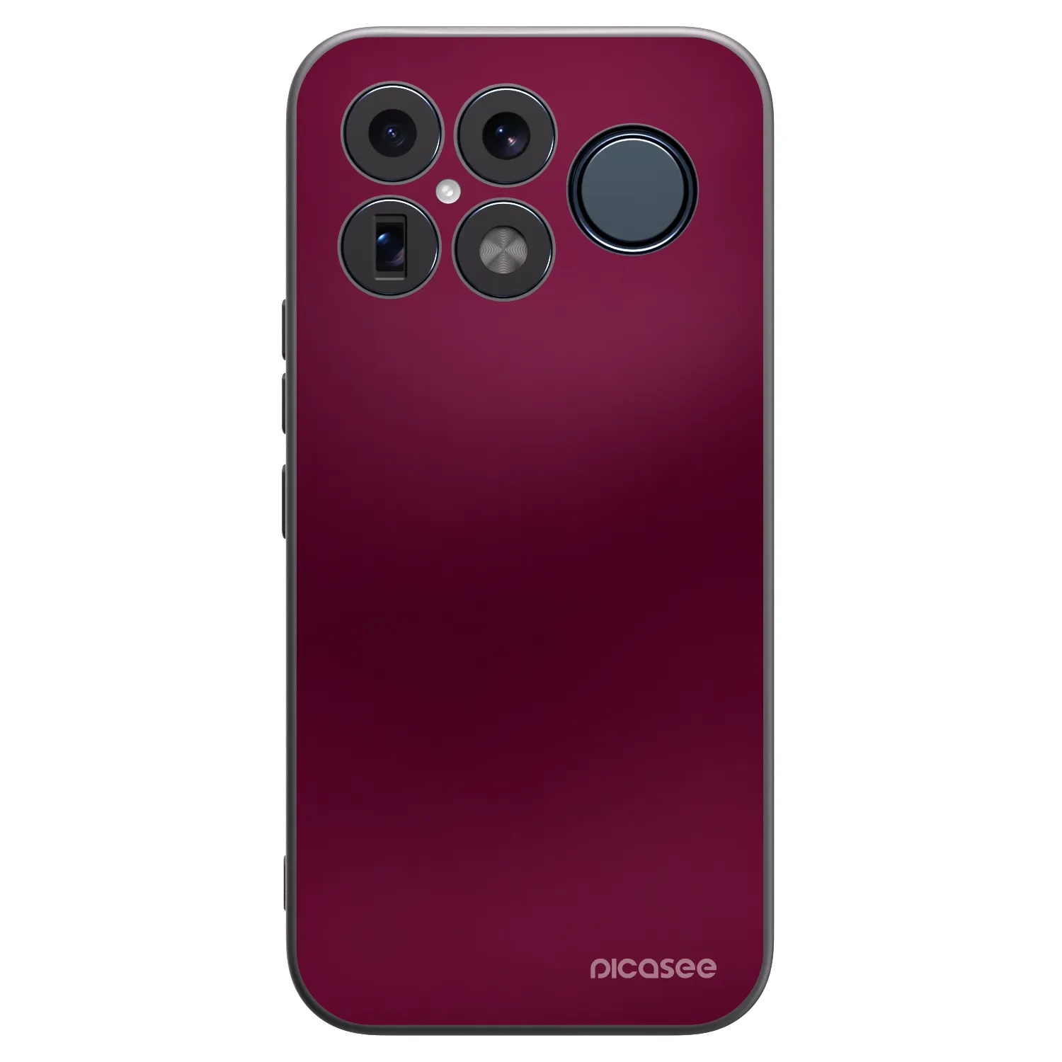 Picasee husă neagră din silicon pentru Xiaomi Poco F8 Ultra - Velvet Bordeaux