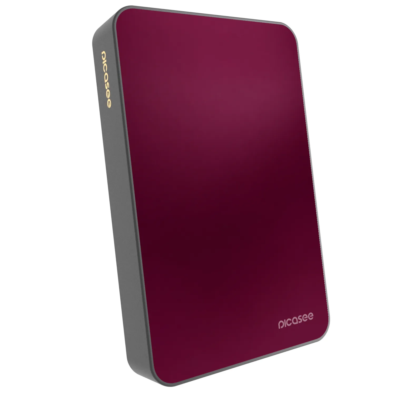 Picasee Powerbank cu MagSafe 10 000 mAh Gri - Velvet Bordeaux