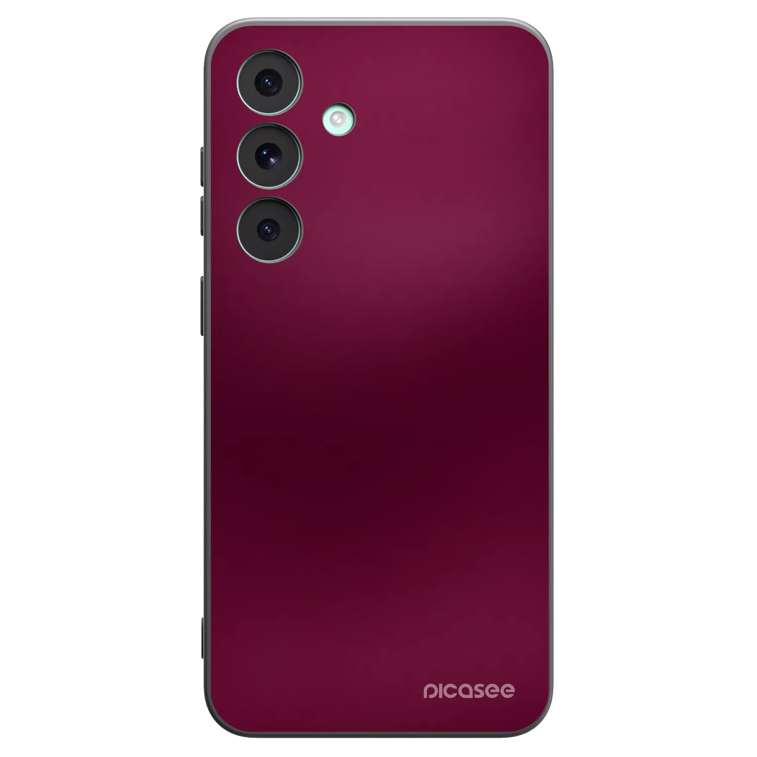 Picasee husă neagră din silicon pentru Samsung Galaxy S26 FE - Velvet Bordeaux