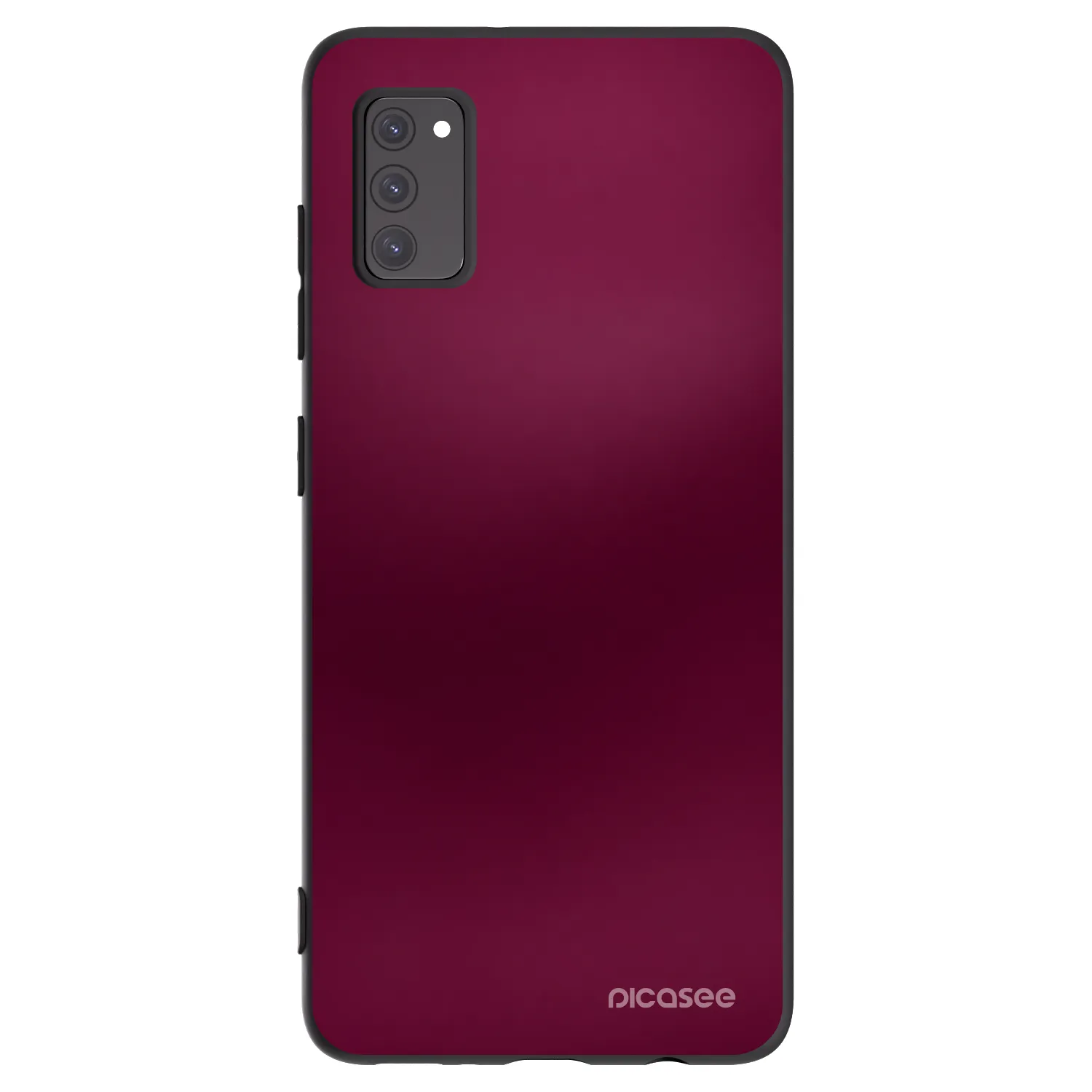 Picasee husă neagră din silicon pentru Samsung Galaxy A41 A415F - Velvet Bordeaux