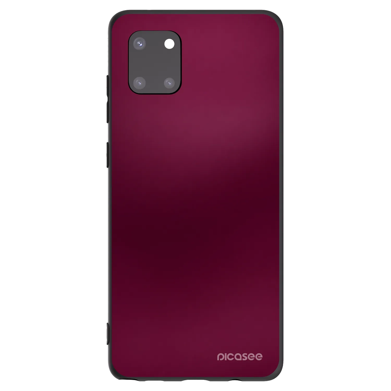 Picasee husă neagră din silicon pentru Samsung Galaxy Note 10 Lite N770F - Velvet Bordeaux