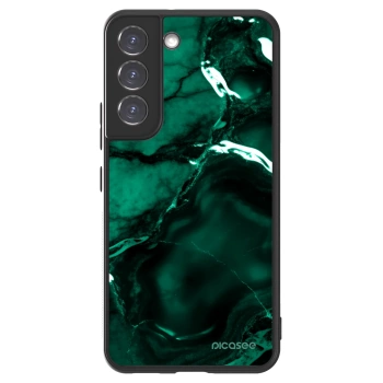Picasee ULTIMATE CASE pentru Samsung Galaxy S22 5G - Dark emerald