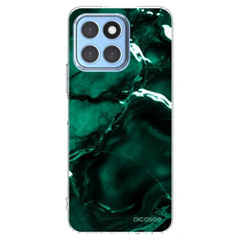 Picasee husă transparentă din silicon pentru Honor X8 5G - Dark emerald
