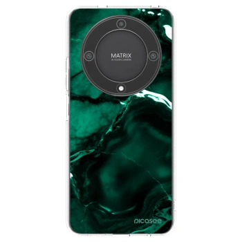 Picasee husă transparentă din silicon pentru Honor Magic5 Lite 5G - Dark emerald