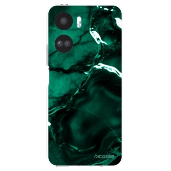 Picasee husă transparentă din silicon pentru Honor 90 Lite 5G - Dark emerald