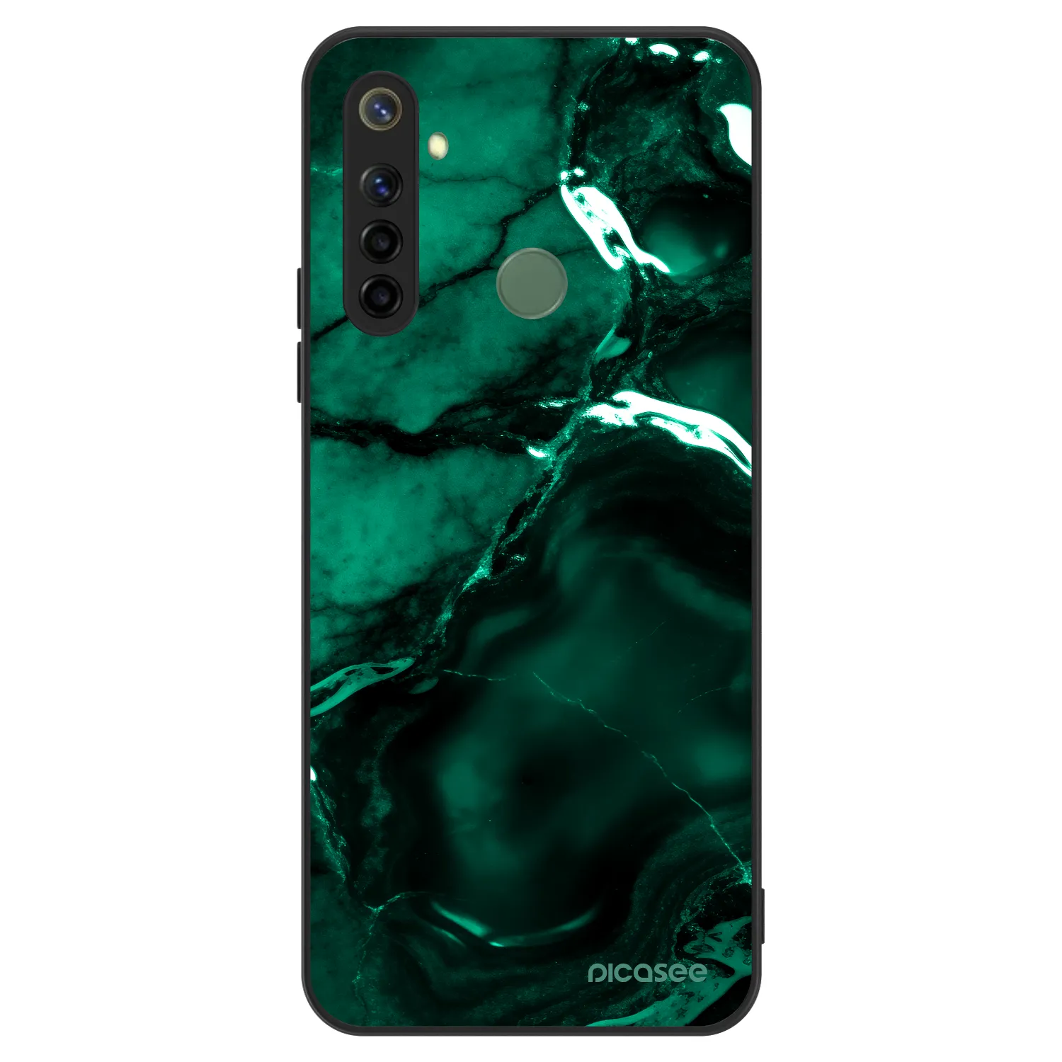 Picasee ULTIMATE CASE pentru Realme 6i - Dark emerald