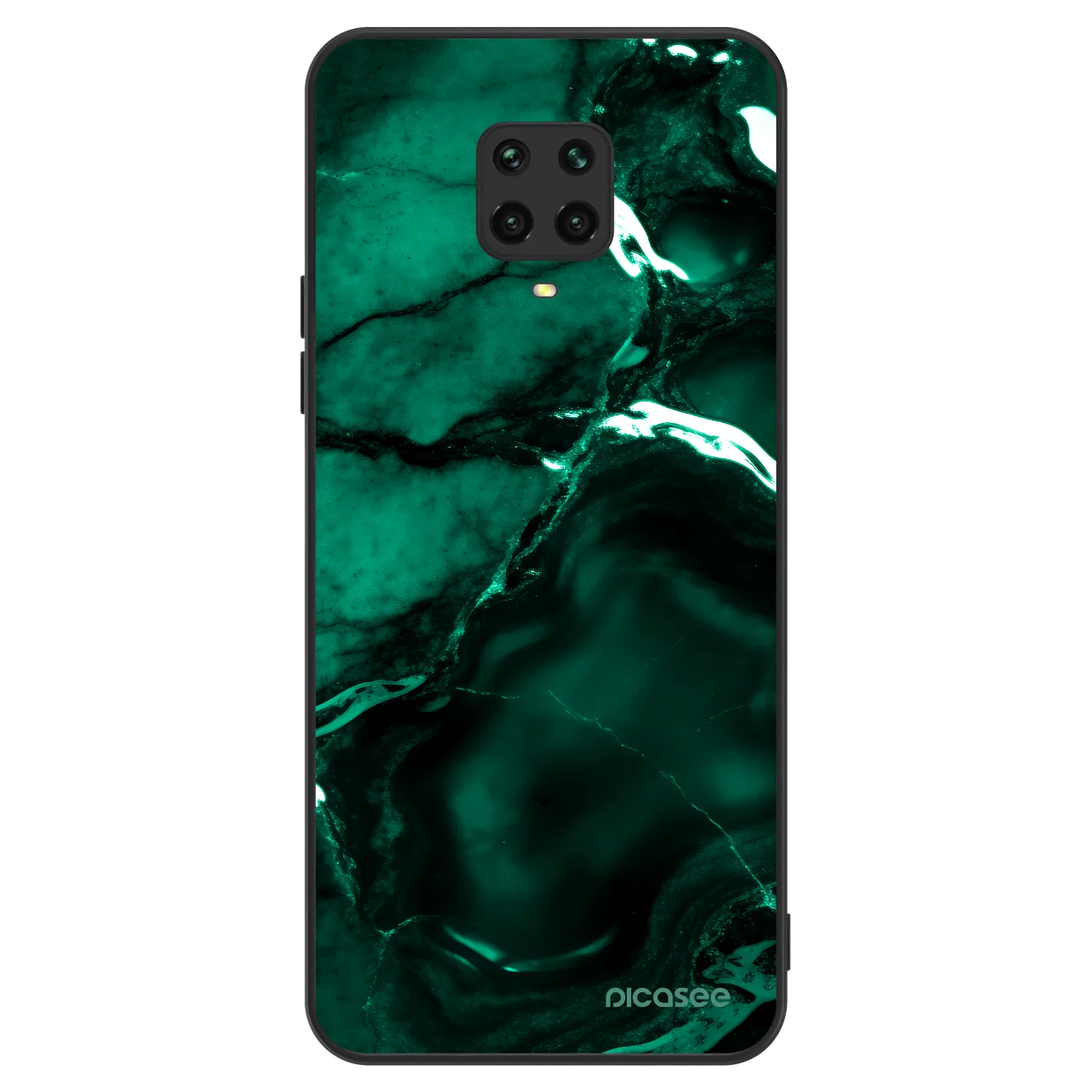 Picasee ULTIMATE CASE pentru Xiaomi Redmi Note 9S - Dark emerald