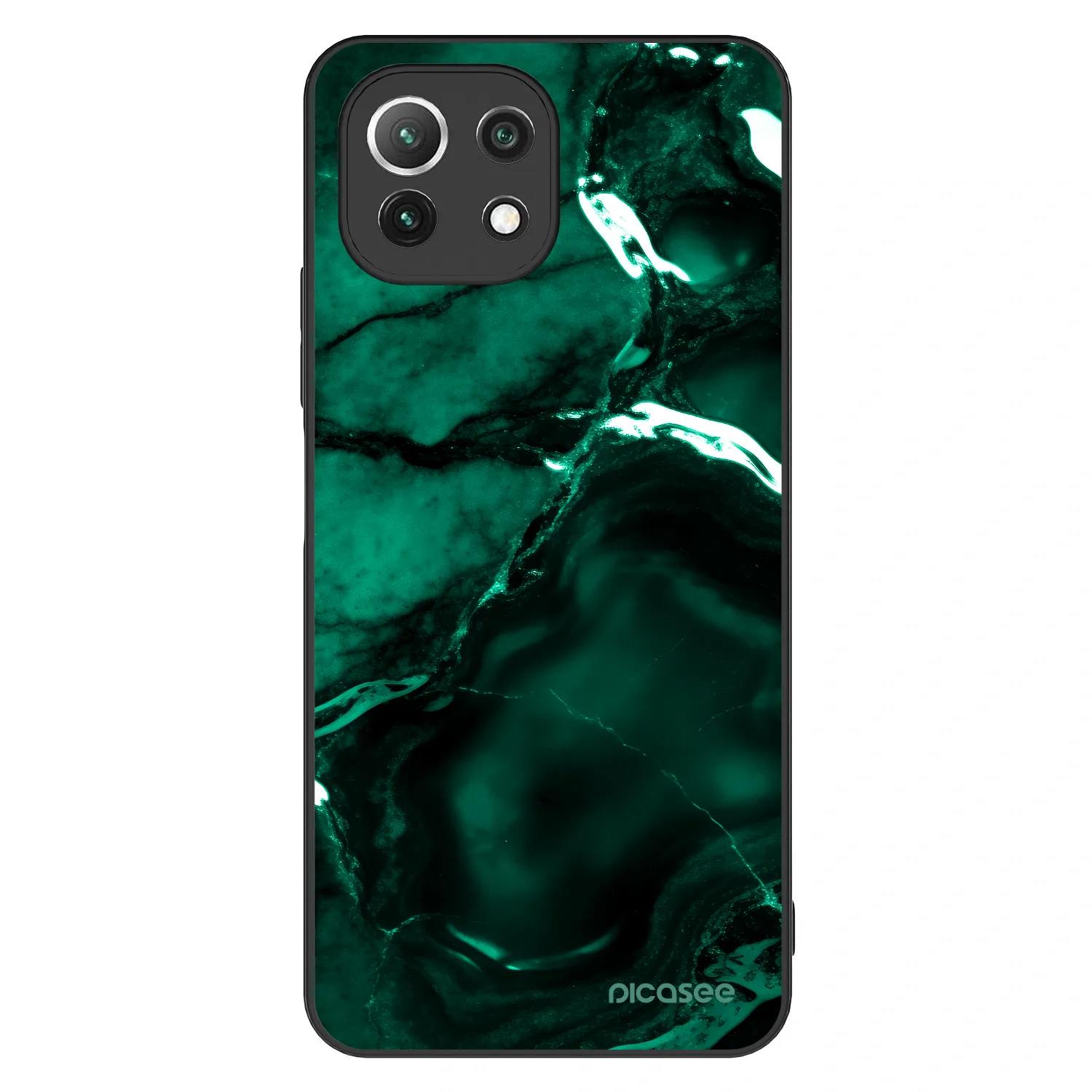 Picasee ULTIMATE CASE pentru Xiaomi Mi 11 Lite - Dark emerald