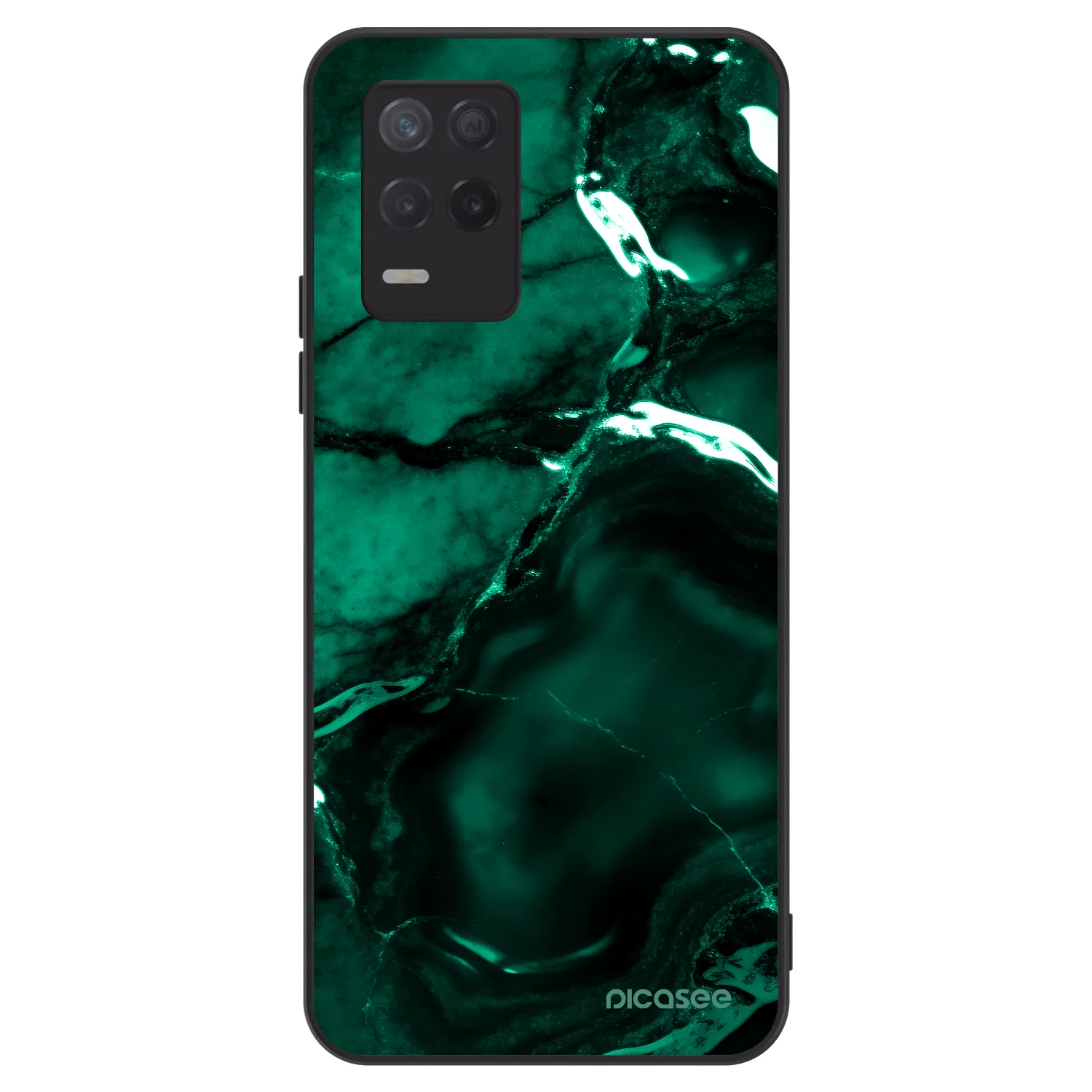 Picasee ULTIMATE CASE pentru Realme 8 5G - Dark emerald