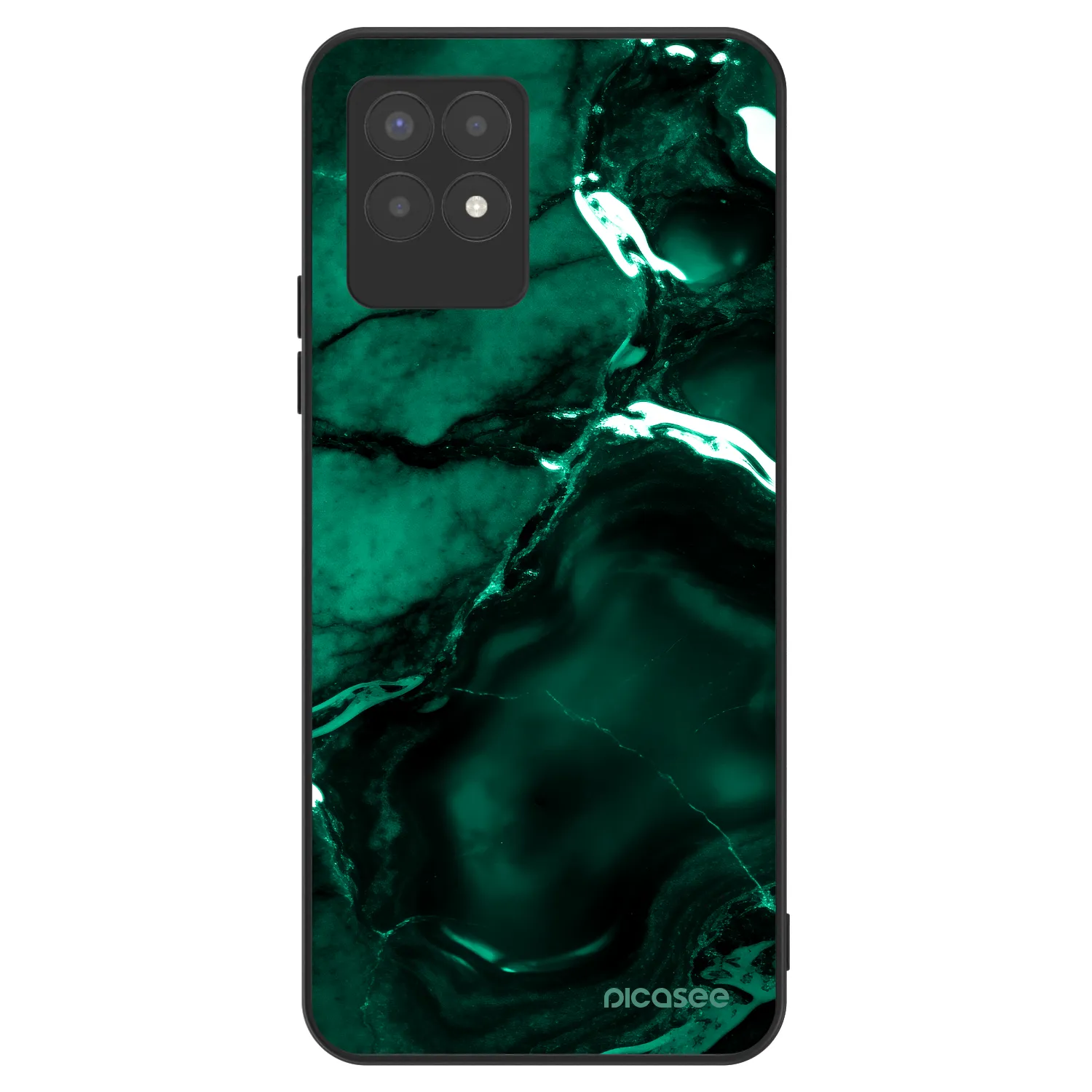 Picasee ULTIMATE CASE pentru Realme 8i - Dark emerald